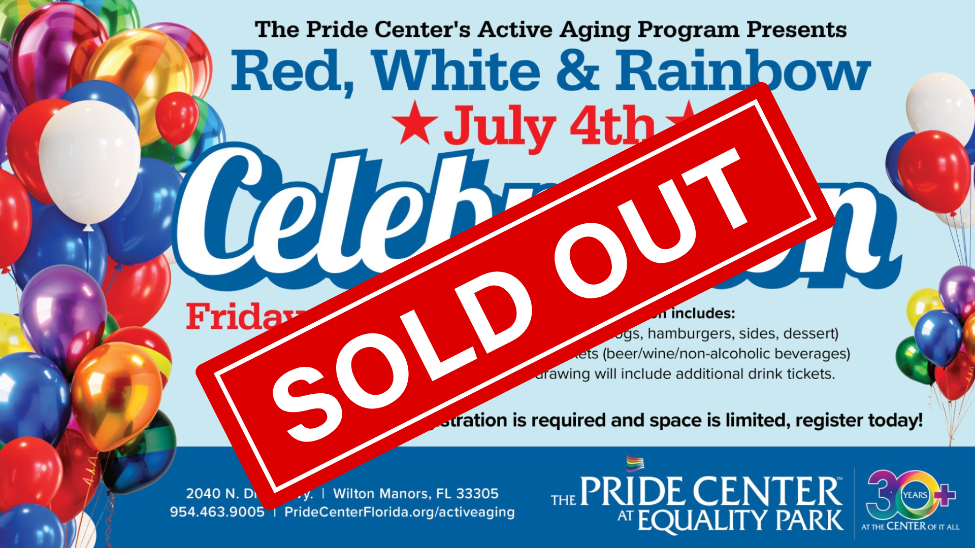 Campaign cover image for Red, White, & Rainbow: July 4th Celebration