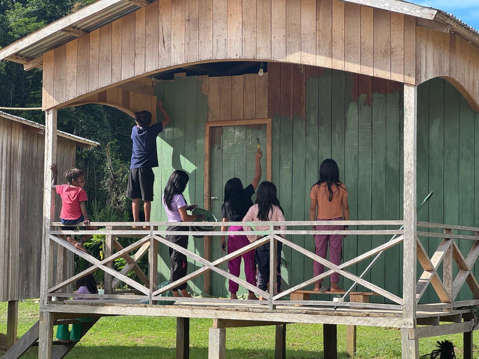 Campaign cover image for Shelter the Guardians of The Amazon: A Housing Project for Noke Koi