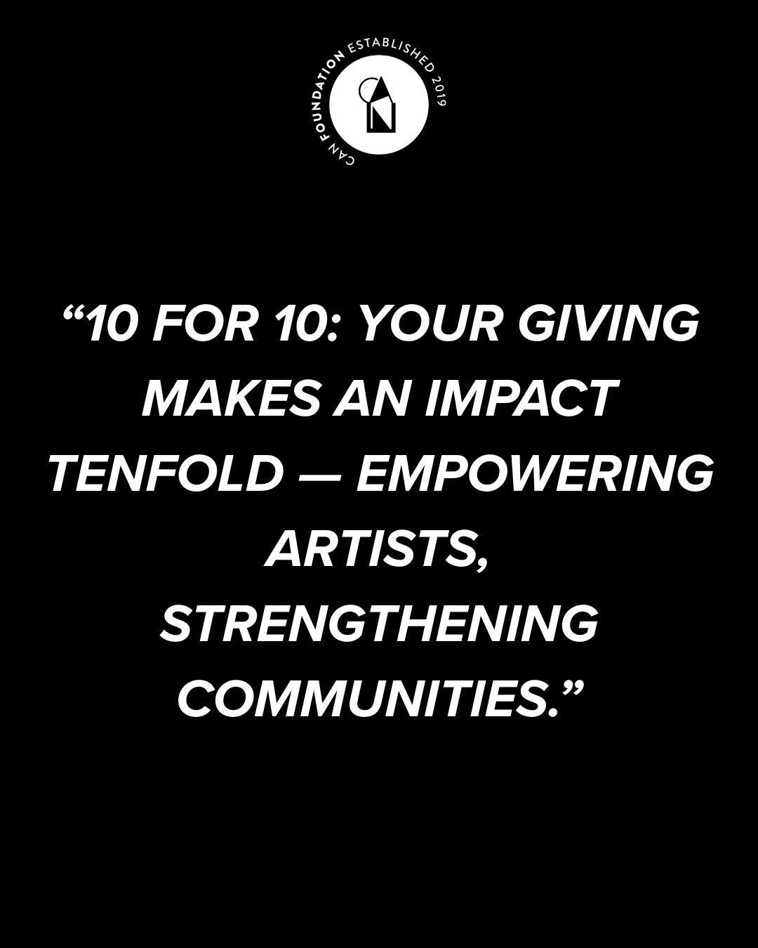 Campaign cover image for 10 for 10