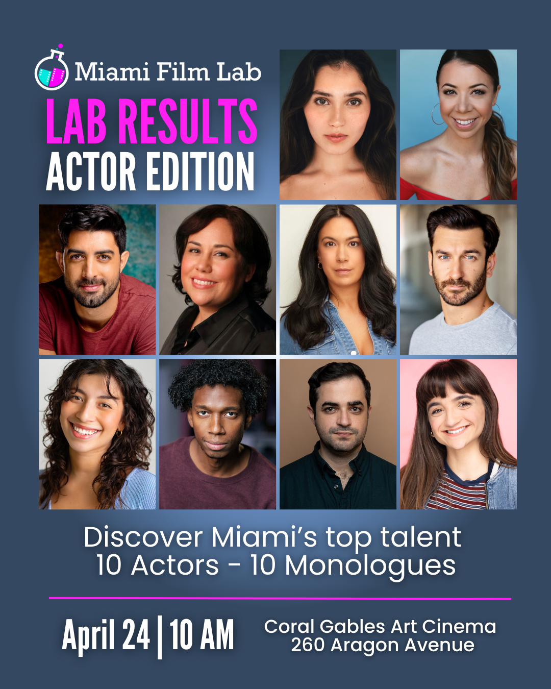 Campaign cover image for Actors Showcase - April 2024