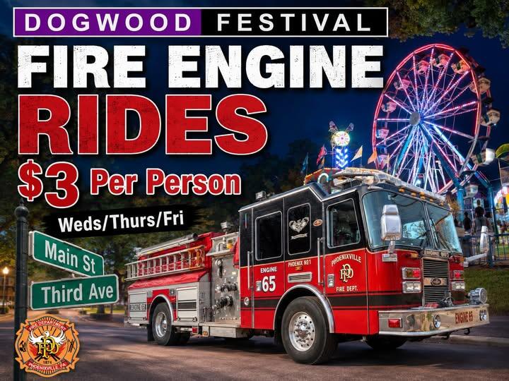 Campaign cover for Phoenixville Fire Department 2026 Fire Truck Rides