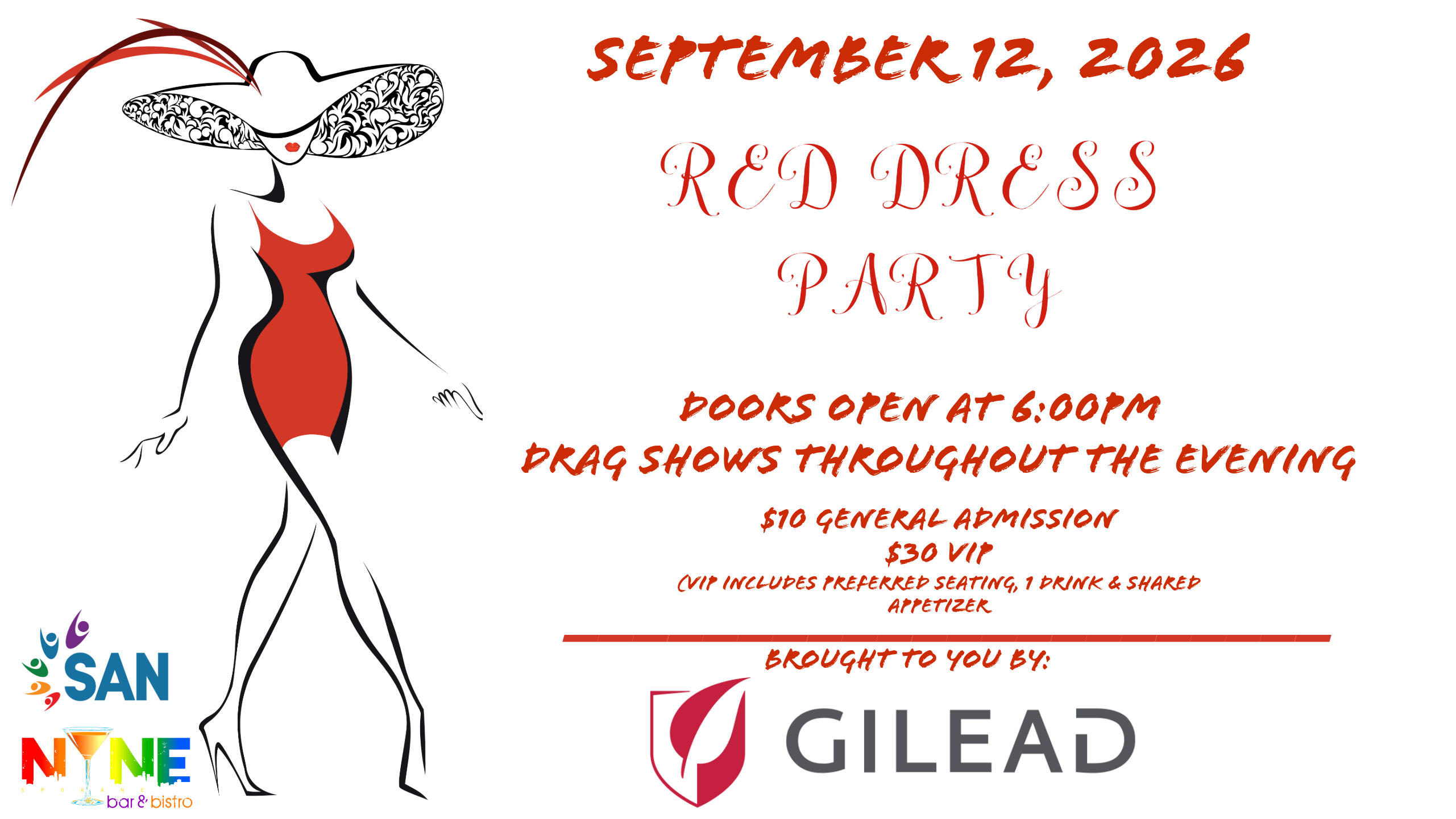 Campaign cover image for SAN Red Dress Party 2026