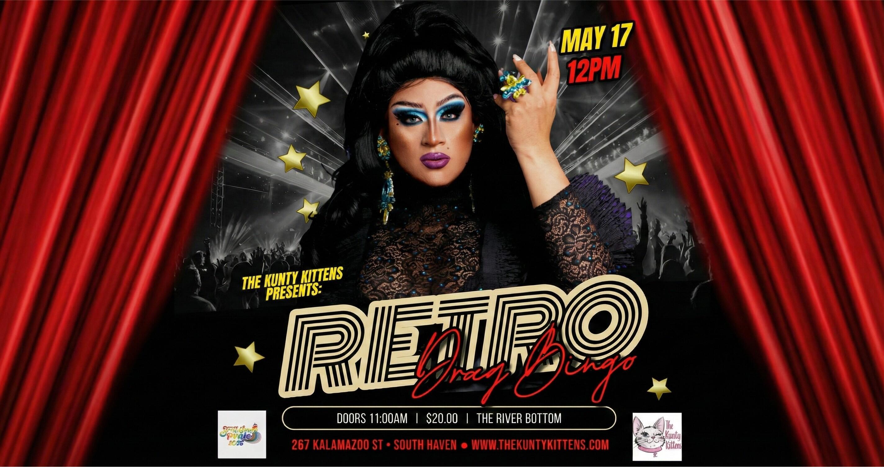 Campaign cover image for Retro Drag Brunch Bingo