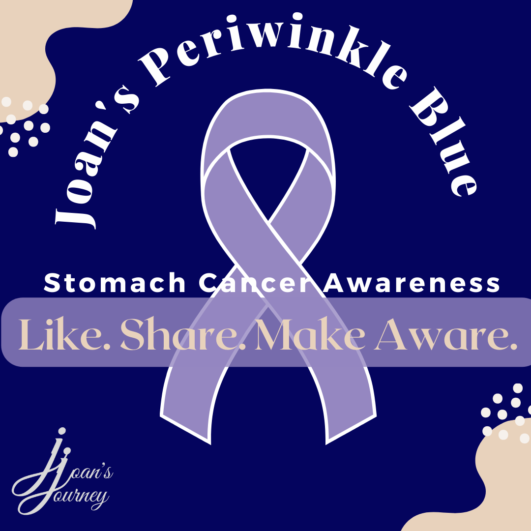 Campaign cover image for Joan's Periwinkle Blue - Stomach Cancer Awareness