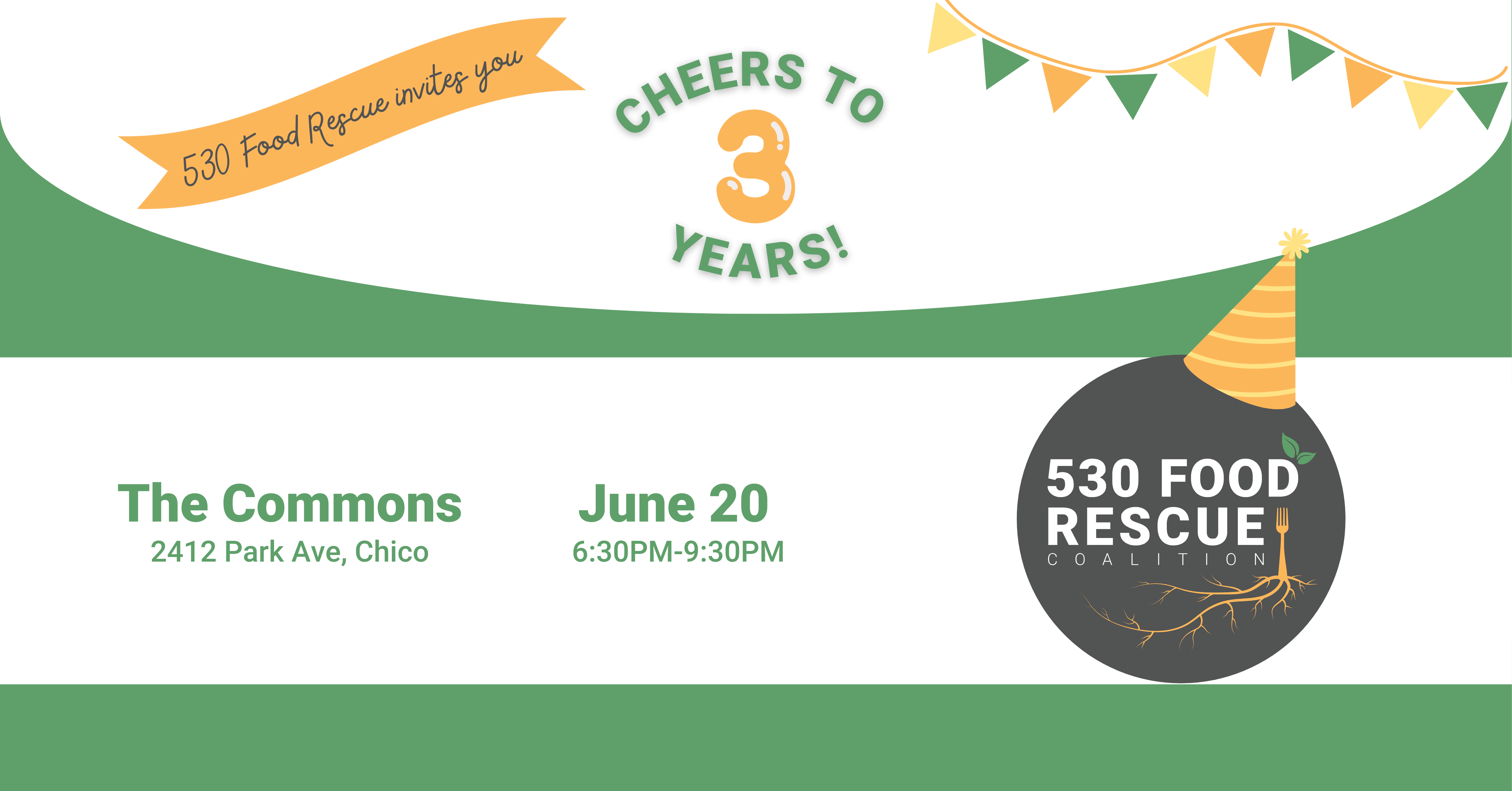 Campaign cover image for Cheers to 3 Years with 530 Food Rescue Coalition