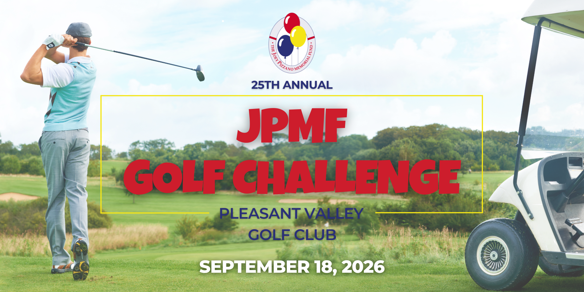 Campaign cover image for 25th Anniversary JPMF Golf Challenge