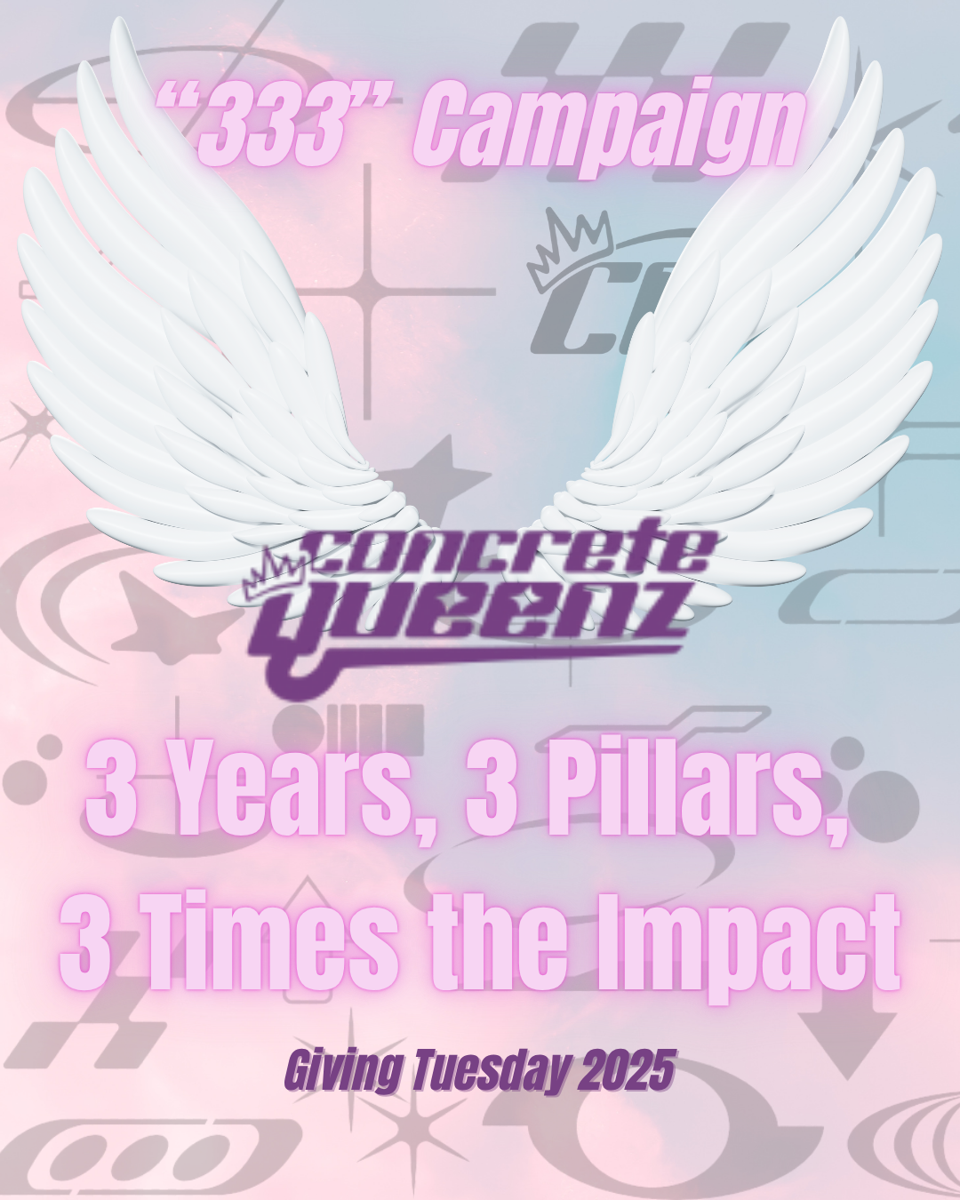 Campaign cover image for Concrete Queenz 333 Giving Tuesday Campaign