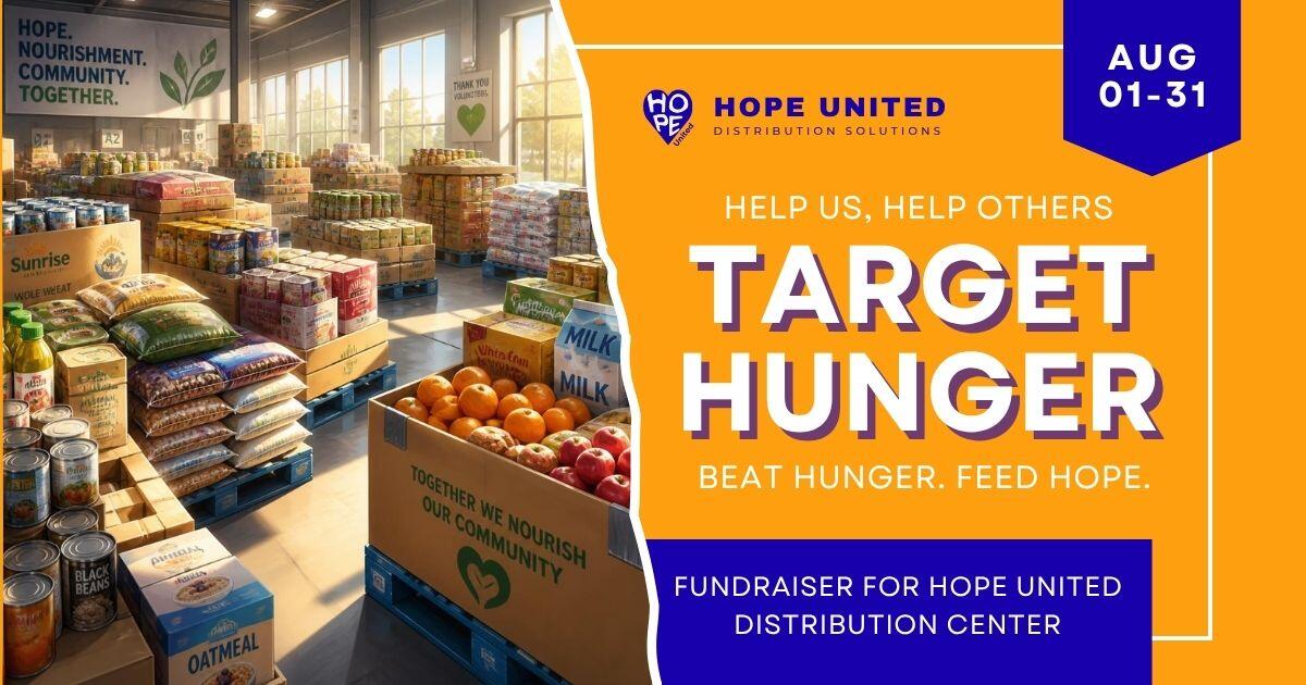 Campaign cover image for Target Hunger Food Bank Fundraiser