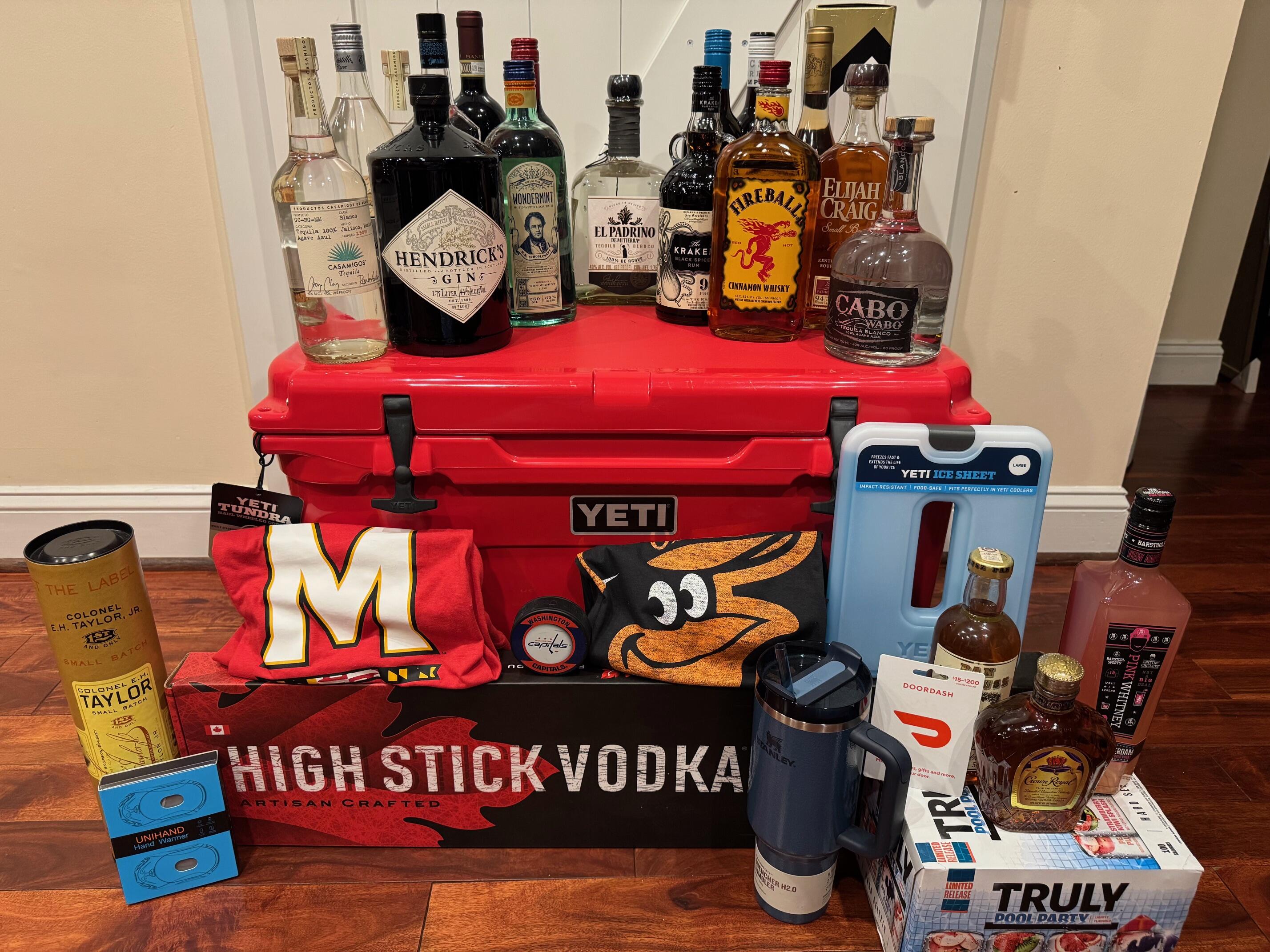 Campaign cover image for Maryland Junior Black Bears - 10U White - Yeti Filled Cooler and Sports Tickets Raffle