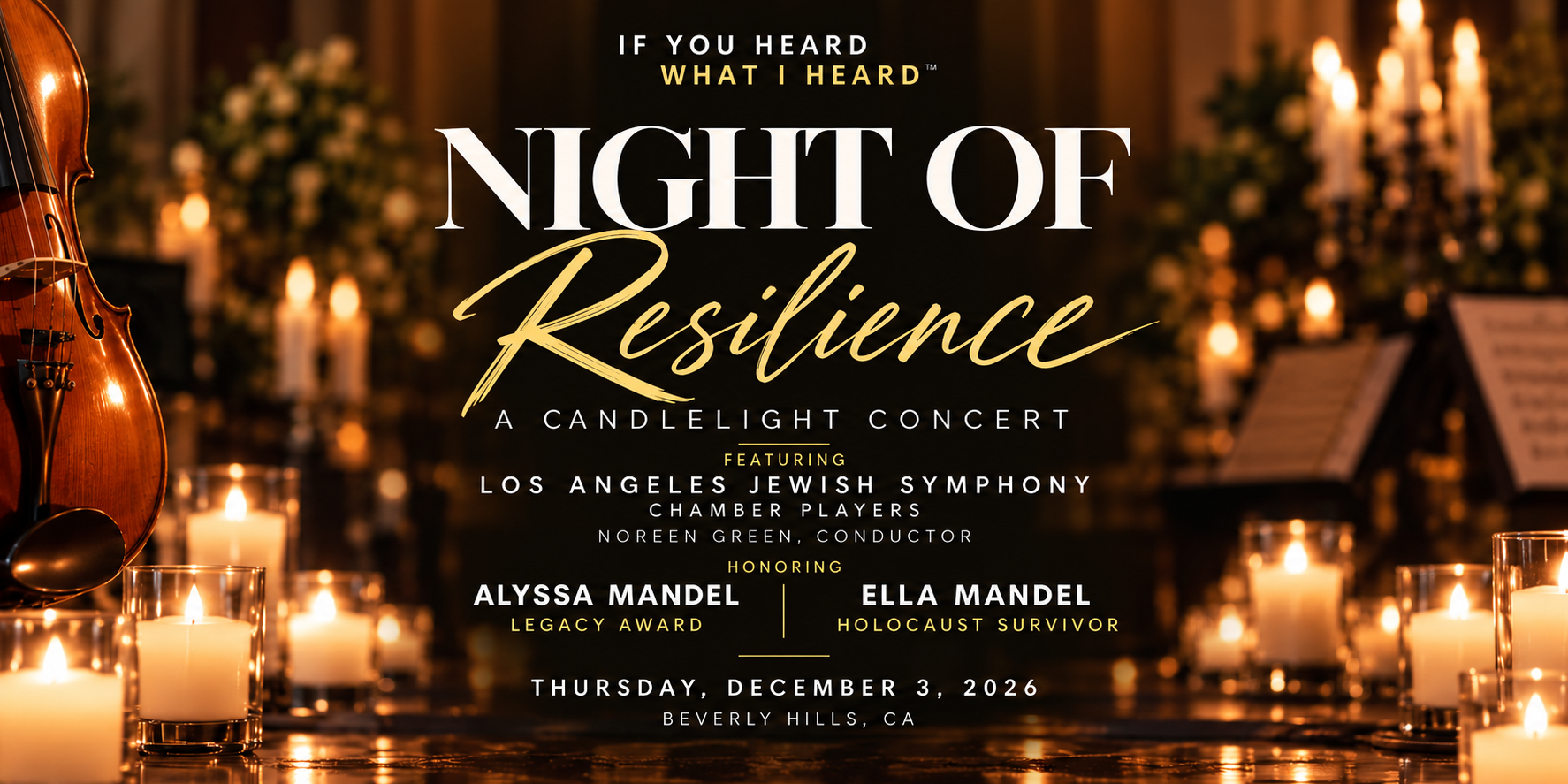 Campaign cover image for Night of Resilience 2026