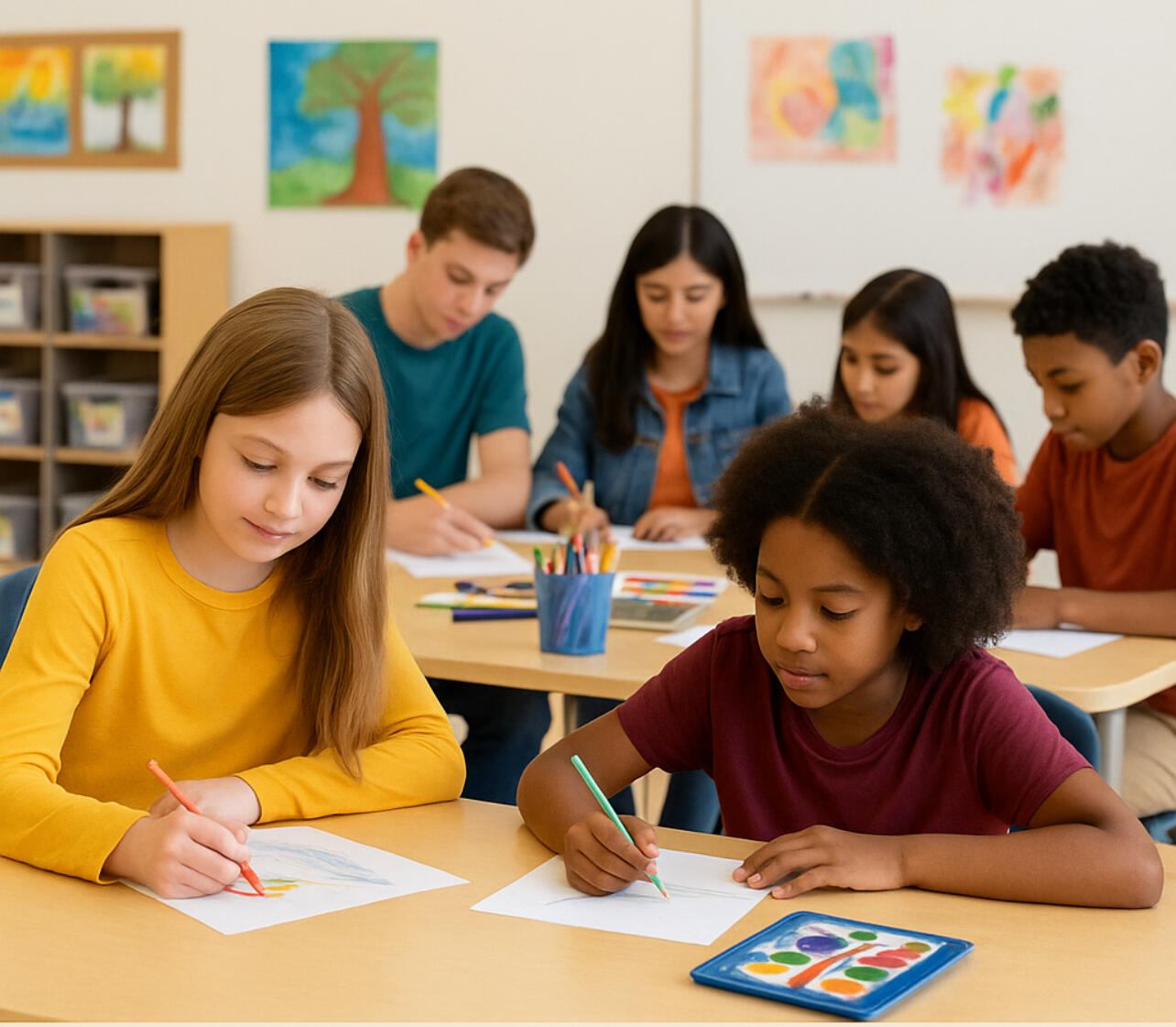 Campaign cover image for Art Therapy & Mental Wellbeing