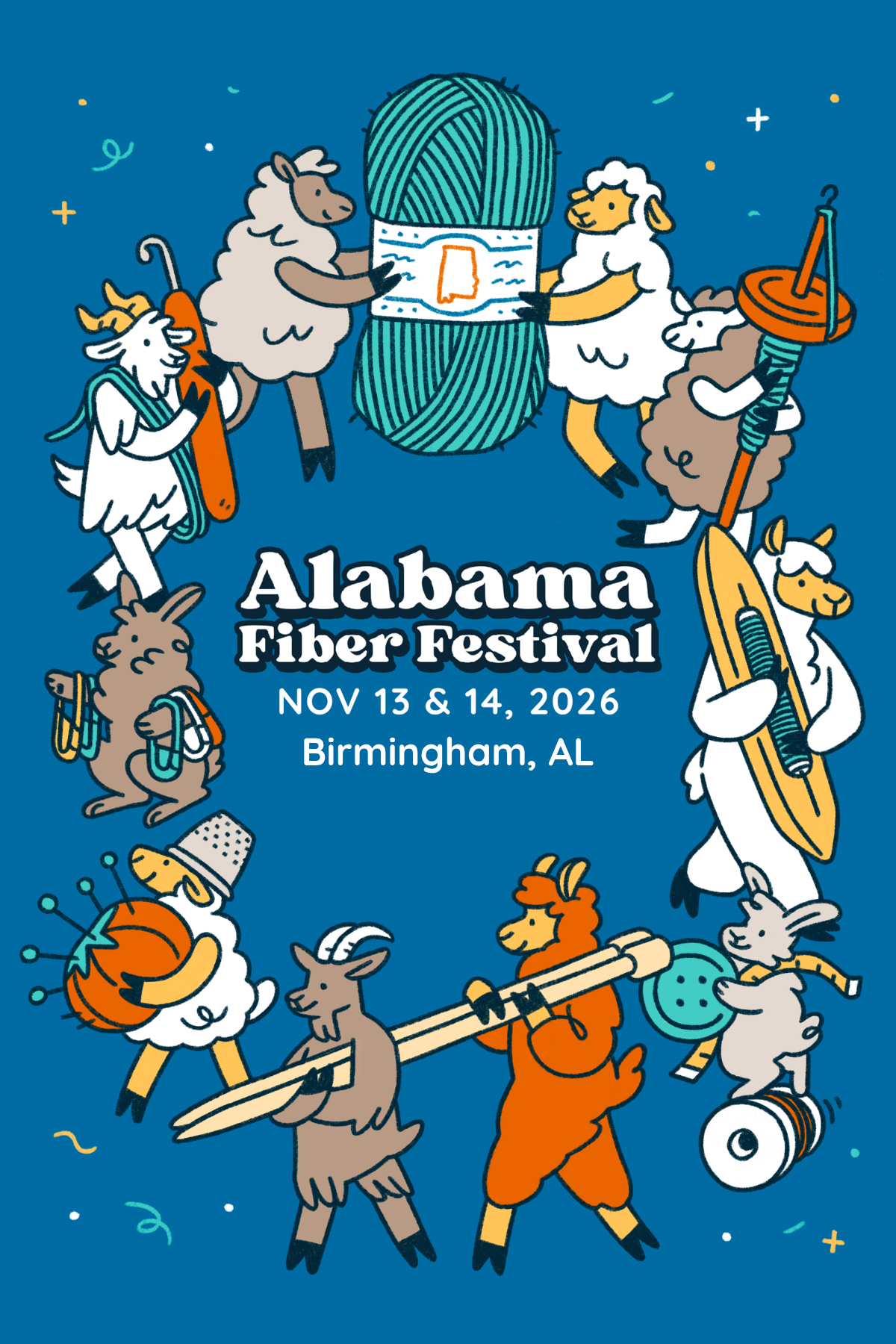 Campaign cover image for 2026 Alabama Fiber Festival