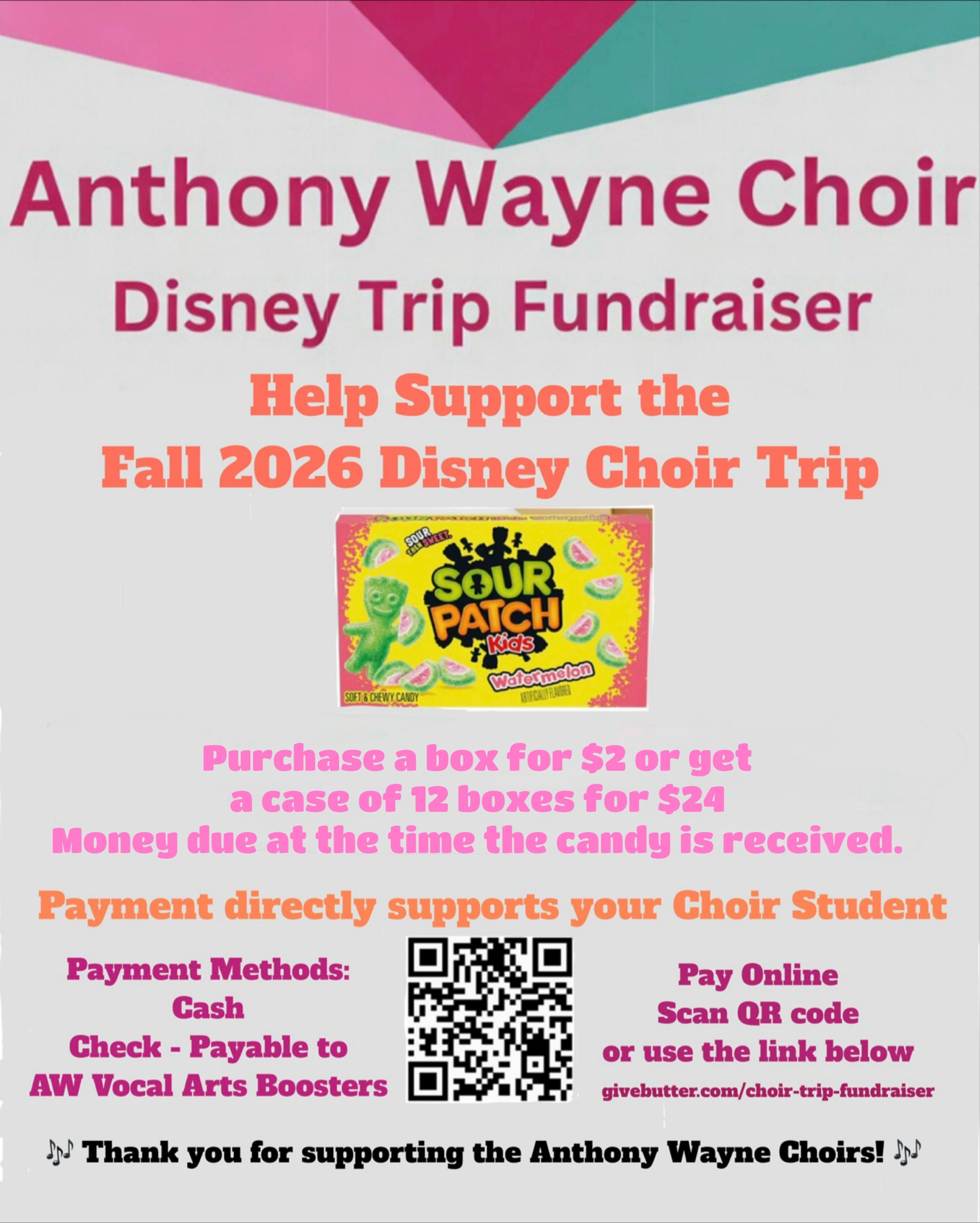 Campaign cover for Disney Choir Trip Fundraiser