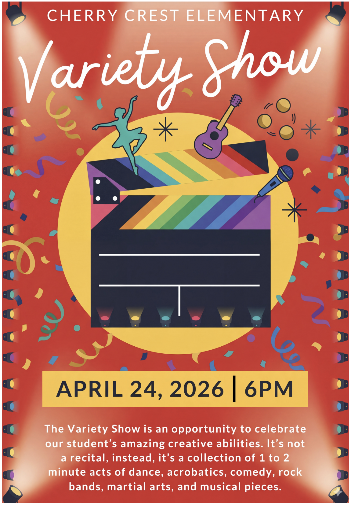 Campaign cover image for 2026 Cherry Crest Variety Show