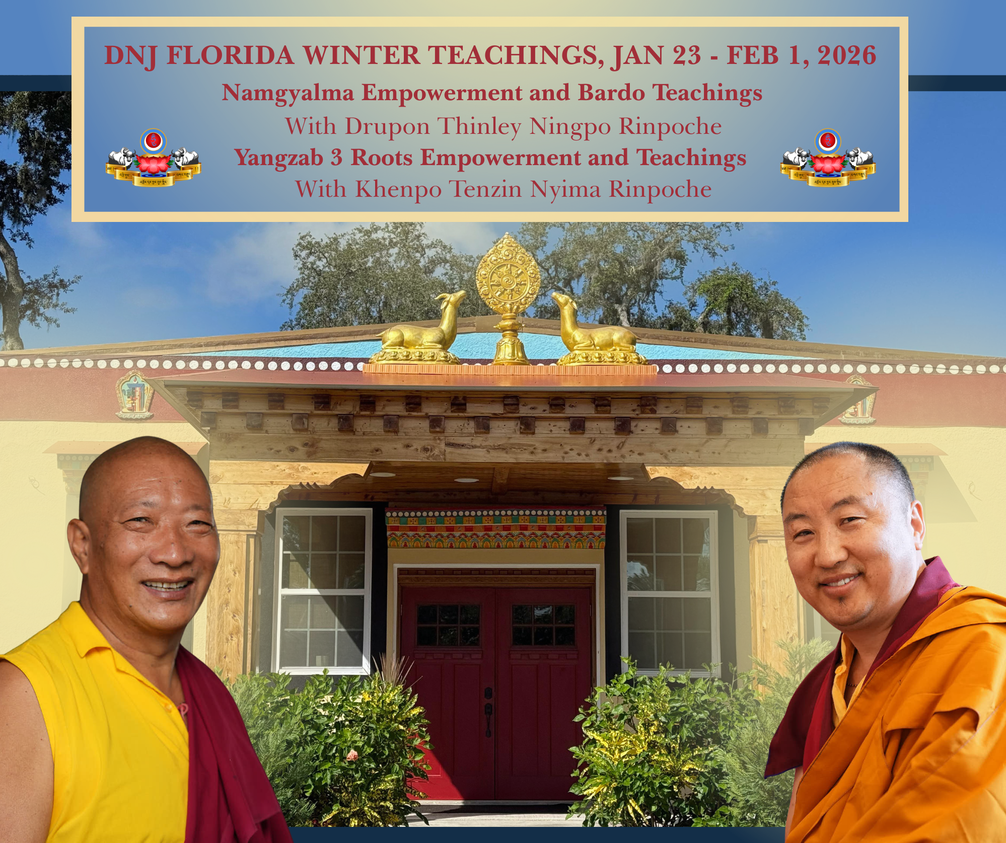 Campaign cover image for Drong Ngur Winter Retreat 2026