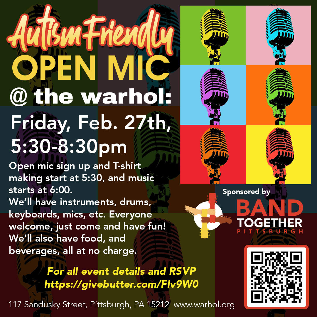 Campaign cover image for 2/27/2026 Open Mic @ The Warhol