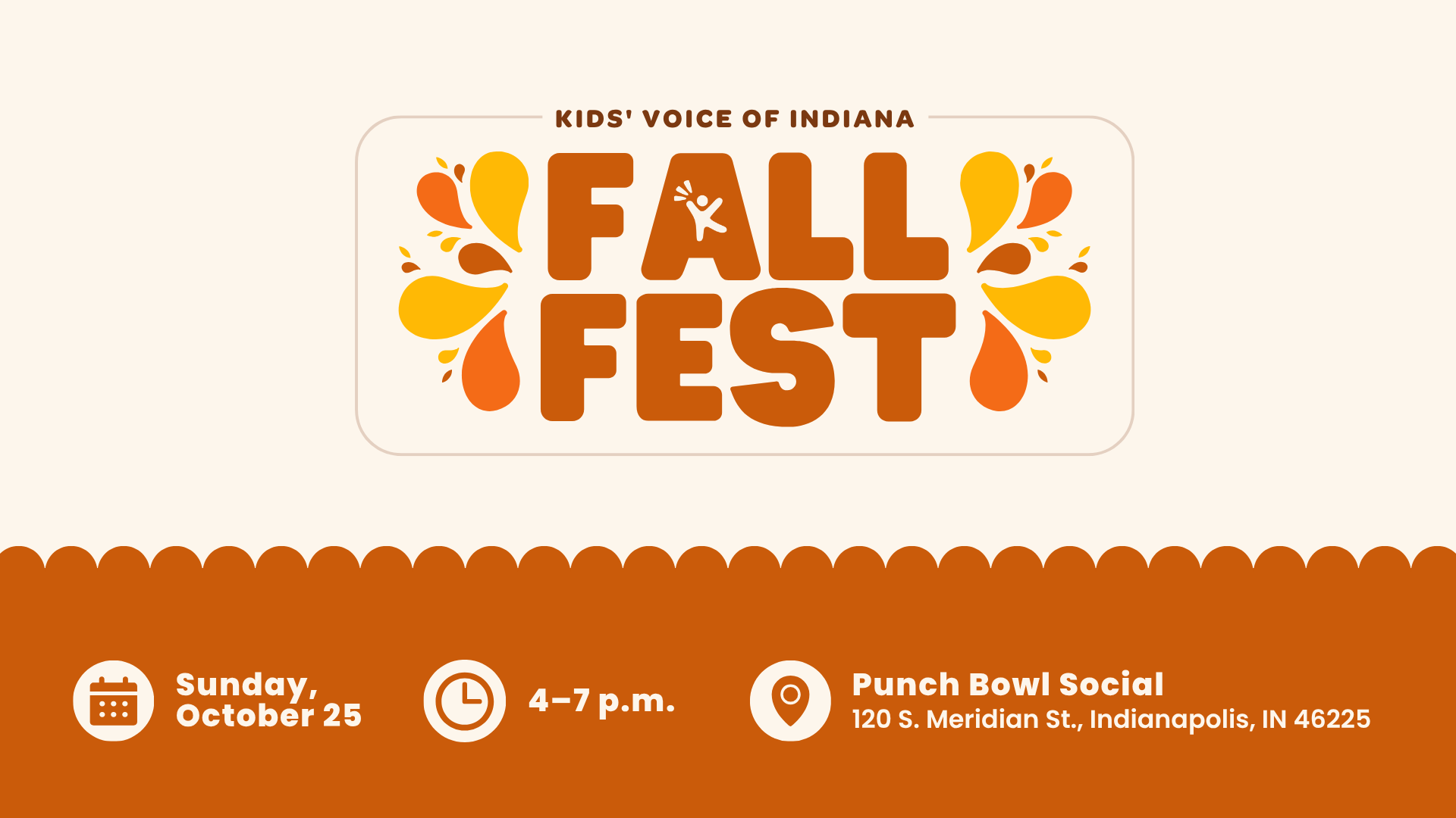 Campaign cover image for Kids’ Voice Fall Fest 2026