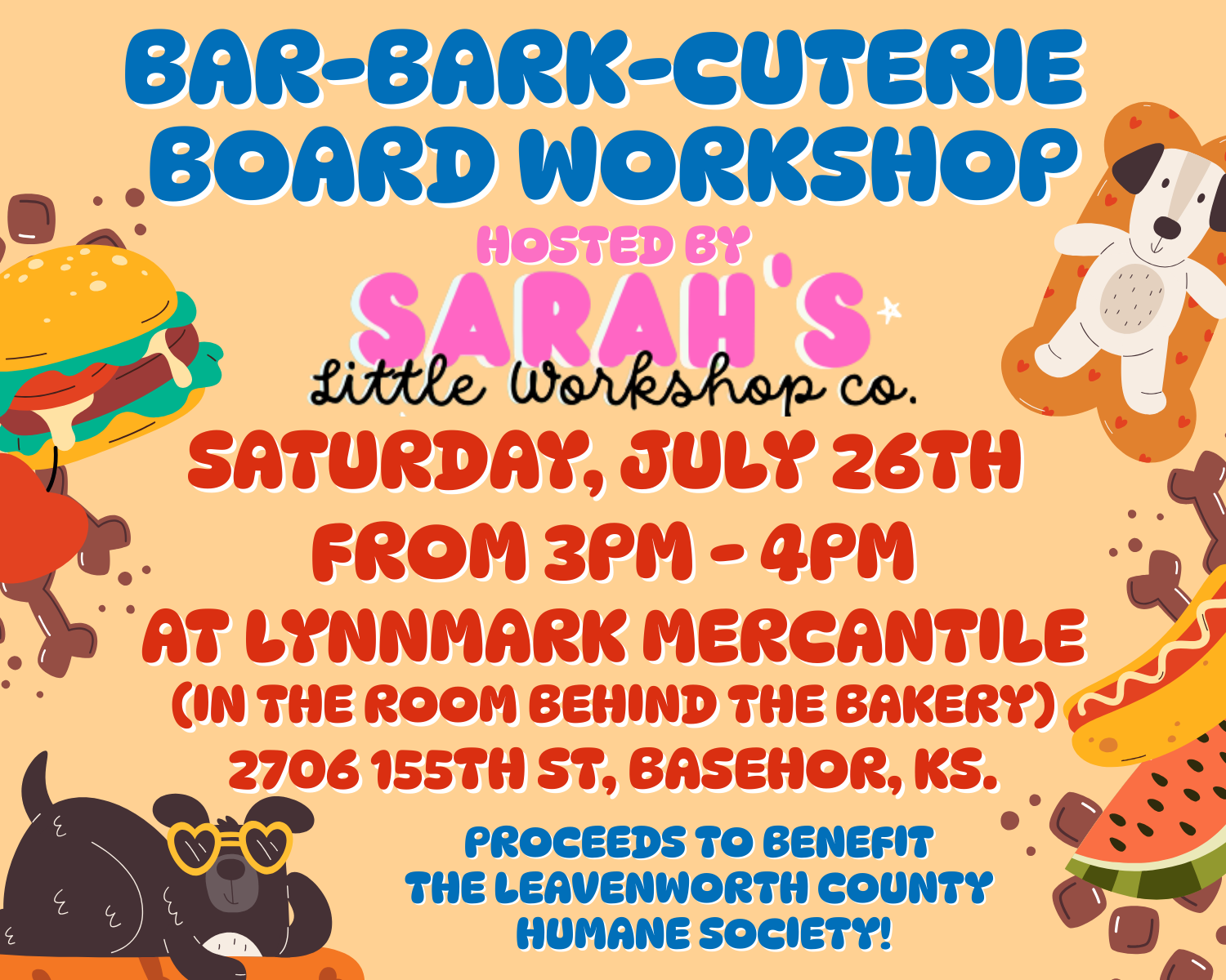 Campaign cover image for Bar-Bark-Cuterie Board Workshop
