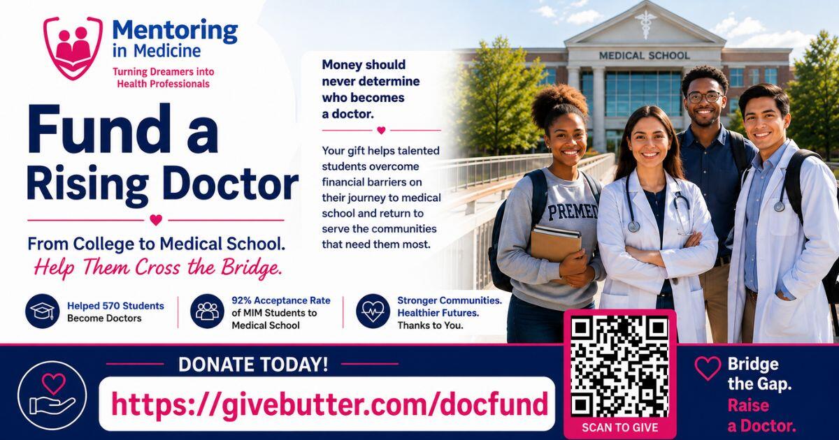 Campaign cover image for Fund a Rising Doctor Today