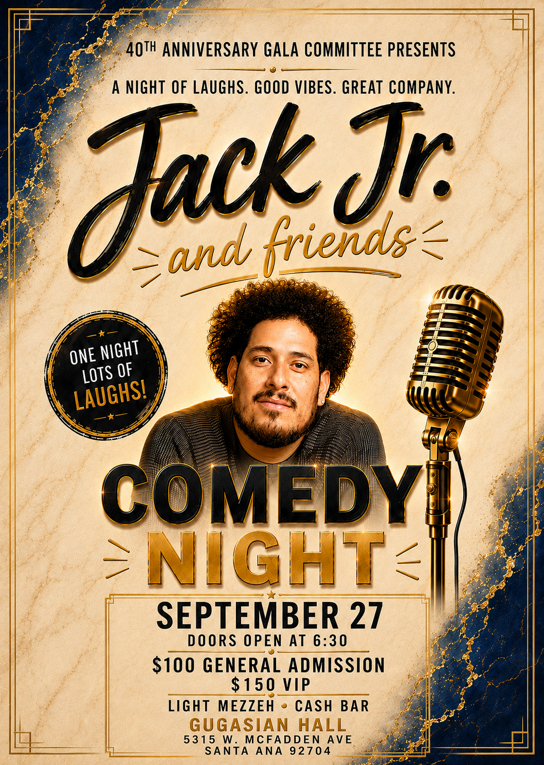 Campaign cover image for Jack Jr. Comedy Night