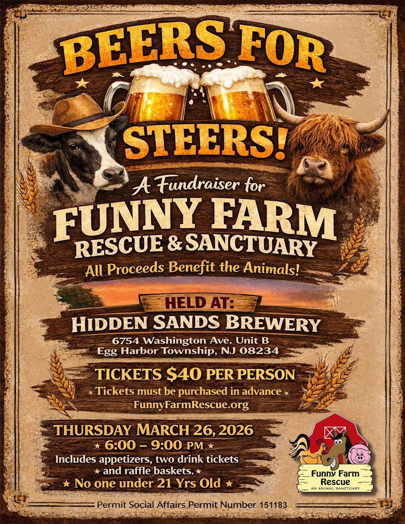 Campaign cover image for Beers for Steers