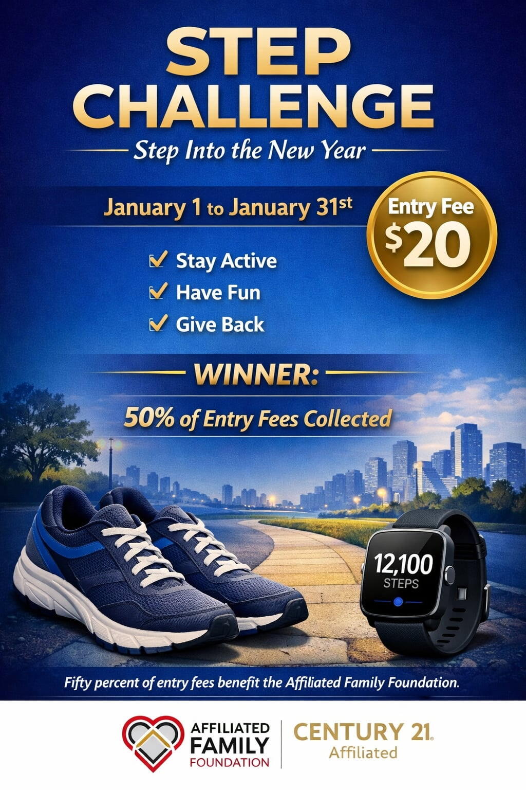 Campaign cover image for 2026 Step Challenge - C21 WI Region