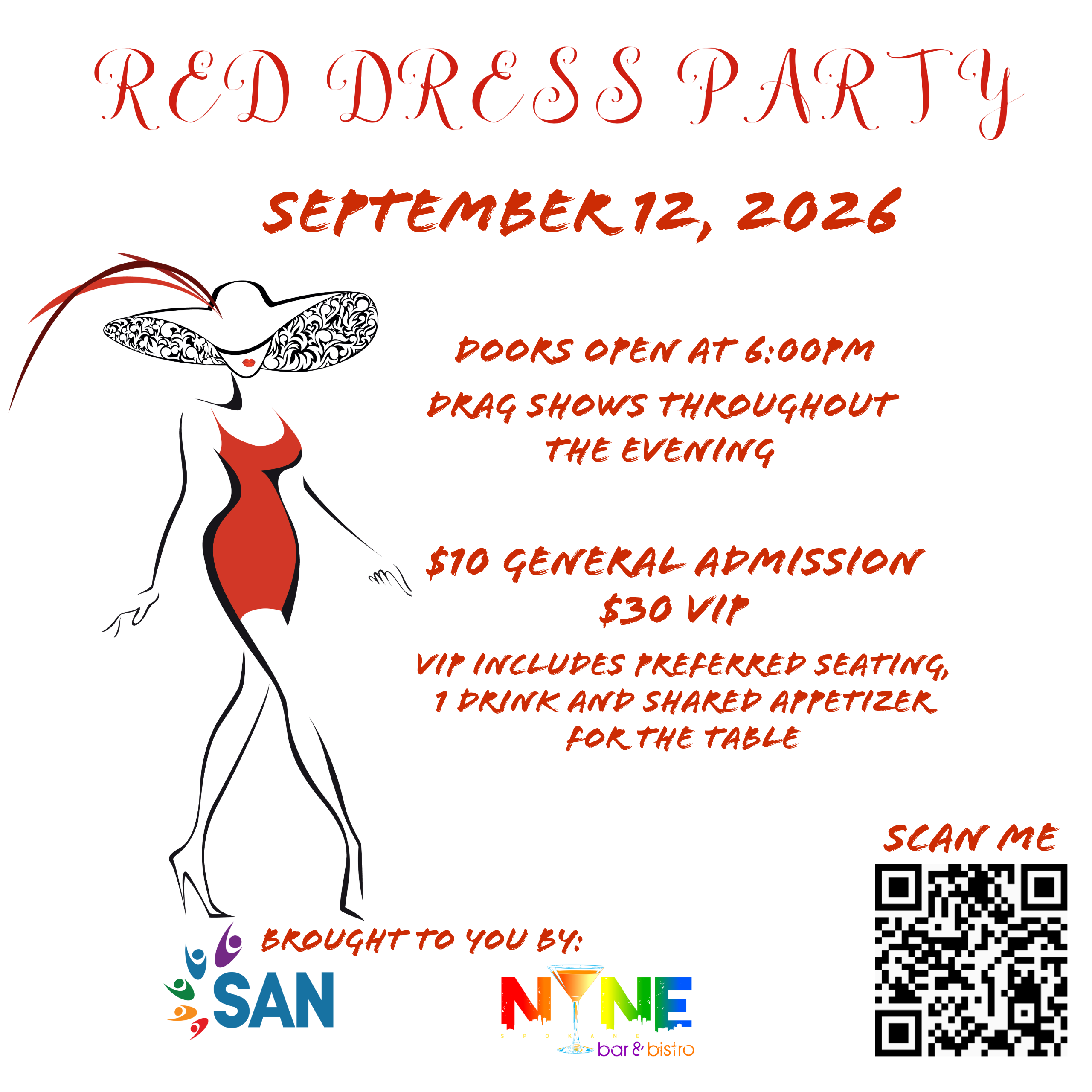 Campaign cover image for SAN Red Dress Party 2026
