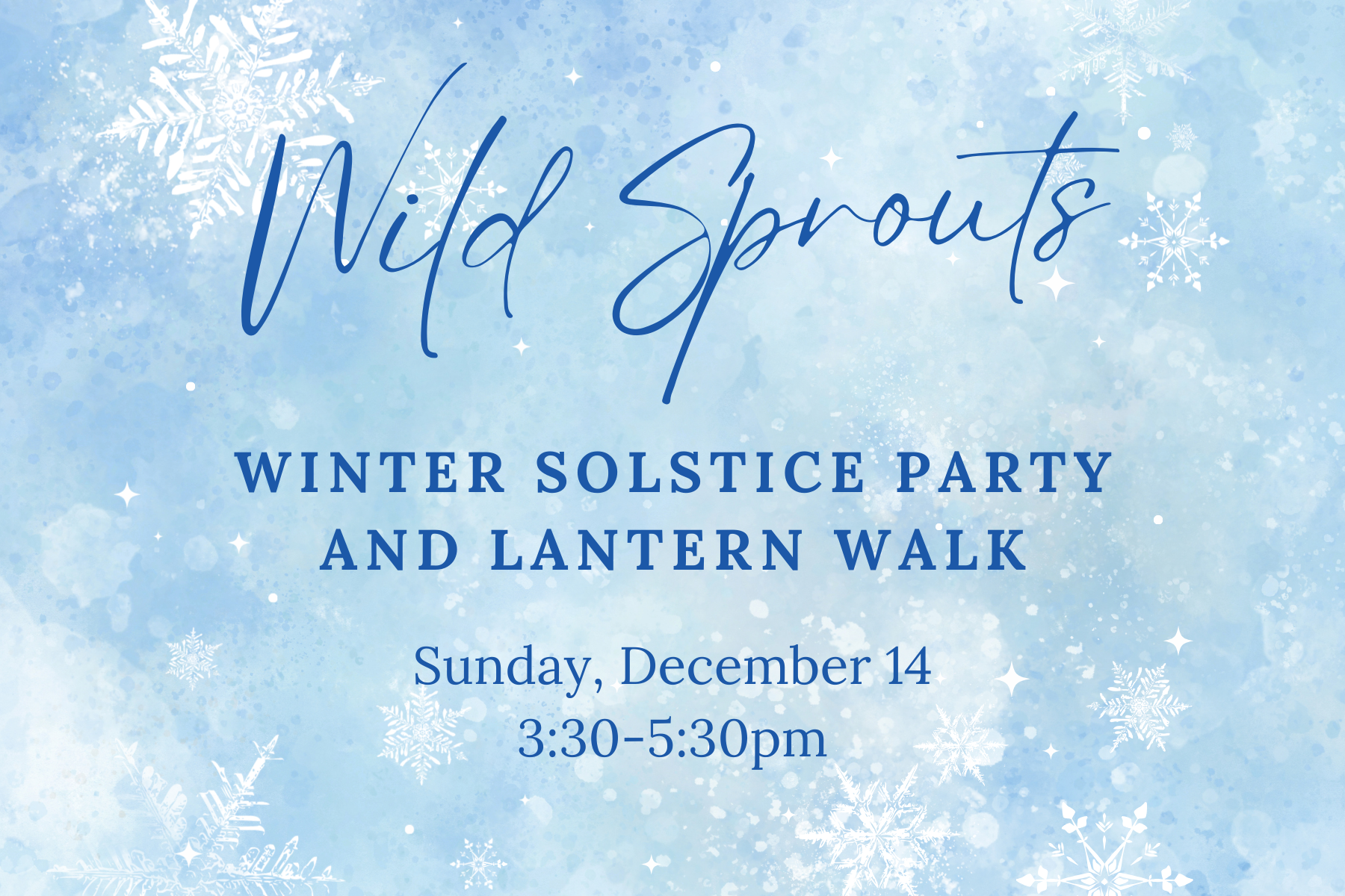Campaign cover image for Winter Solstice Party and Lantern Walk