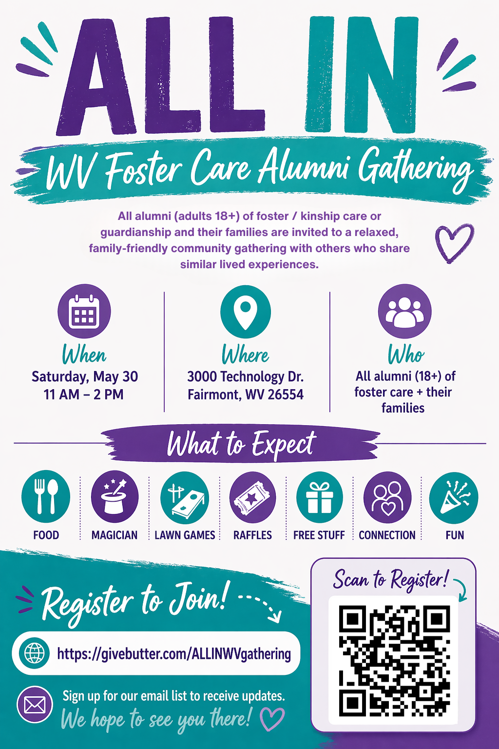 Campaign cover image for West Virginia ALL IN Gathering