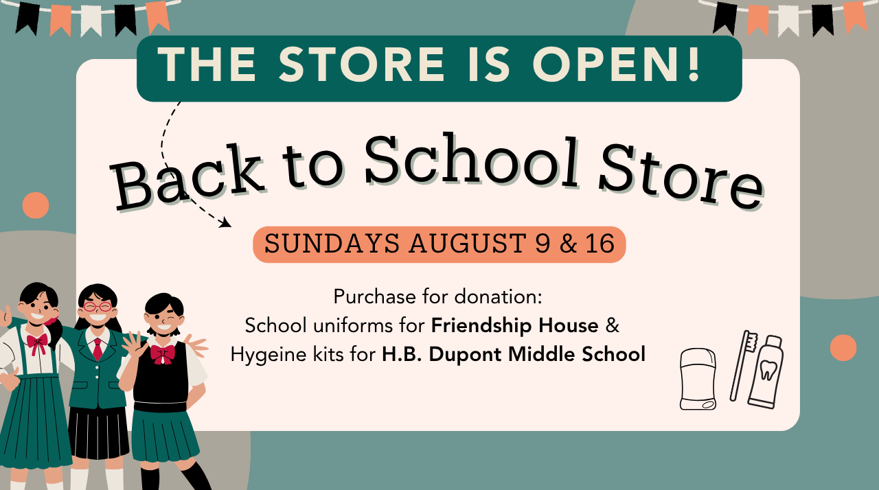 Campaign cover image for Red Clay Back to School Store!