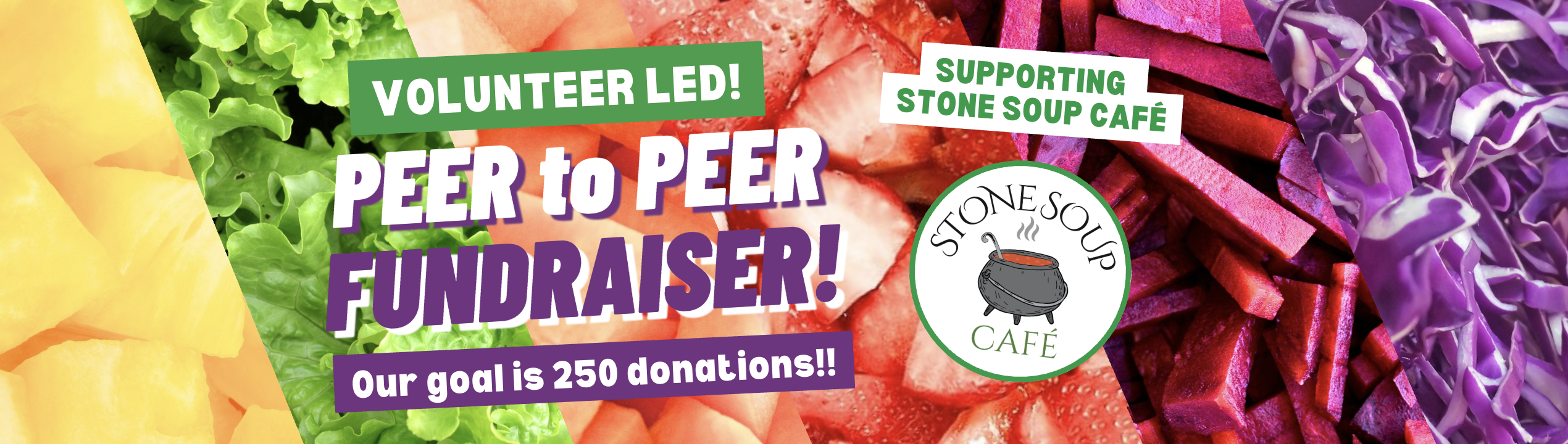 Campaign cover image for We're raising money for Stone Soup Café!