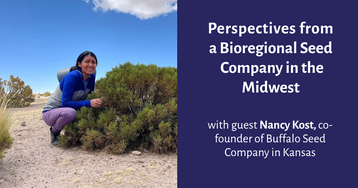 Campaign cover image for Perspectives from a Bioregional Seed Company in the Midwest
