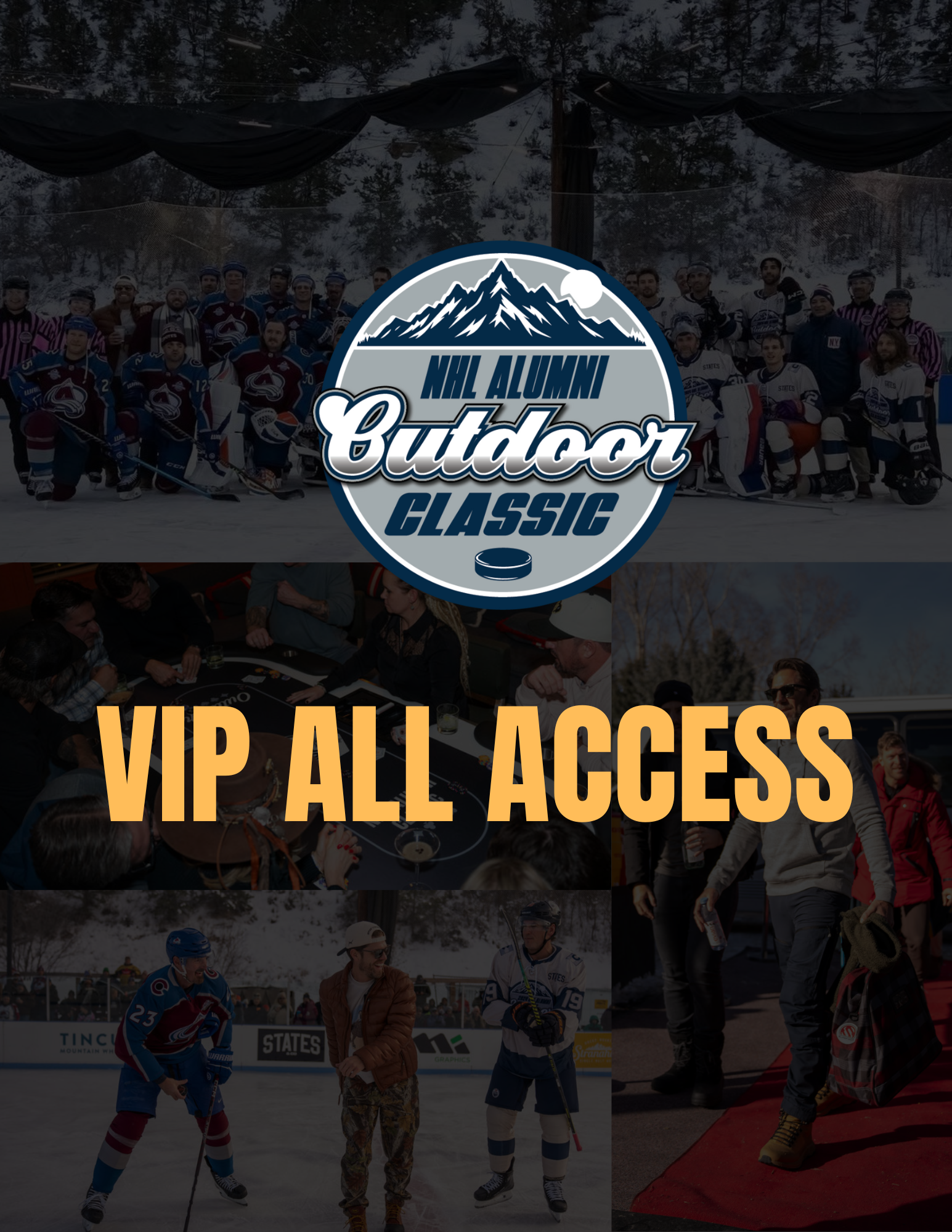Campaign cover image for VIP All Access Pass: NHL Alumni Outdoor Classic 2025
