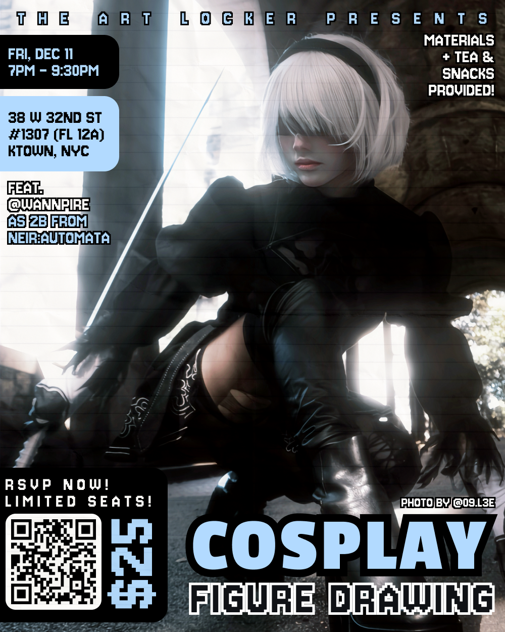 Campaign cover image for Cosplay Figure Drawing 12/11