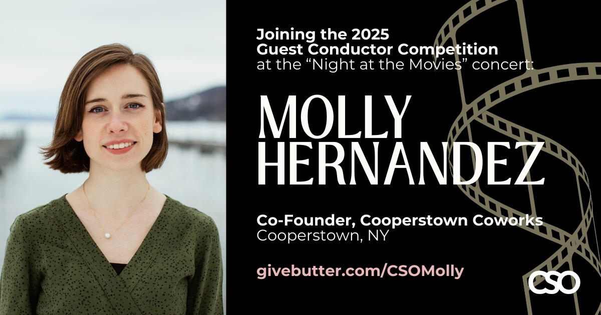 Campaign cover image for Molly Hernandez - Catskill Symphony Guest Conductor Contender