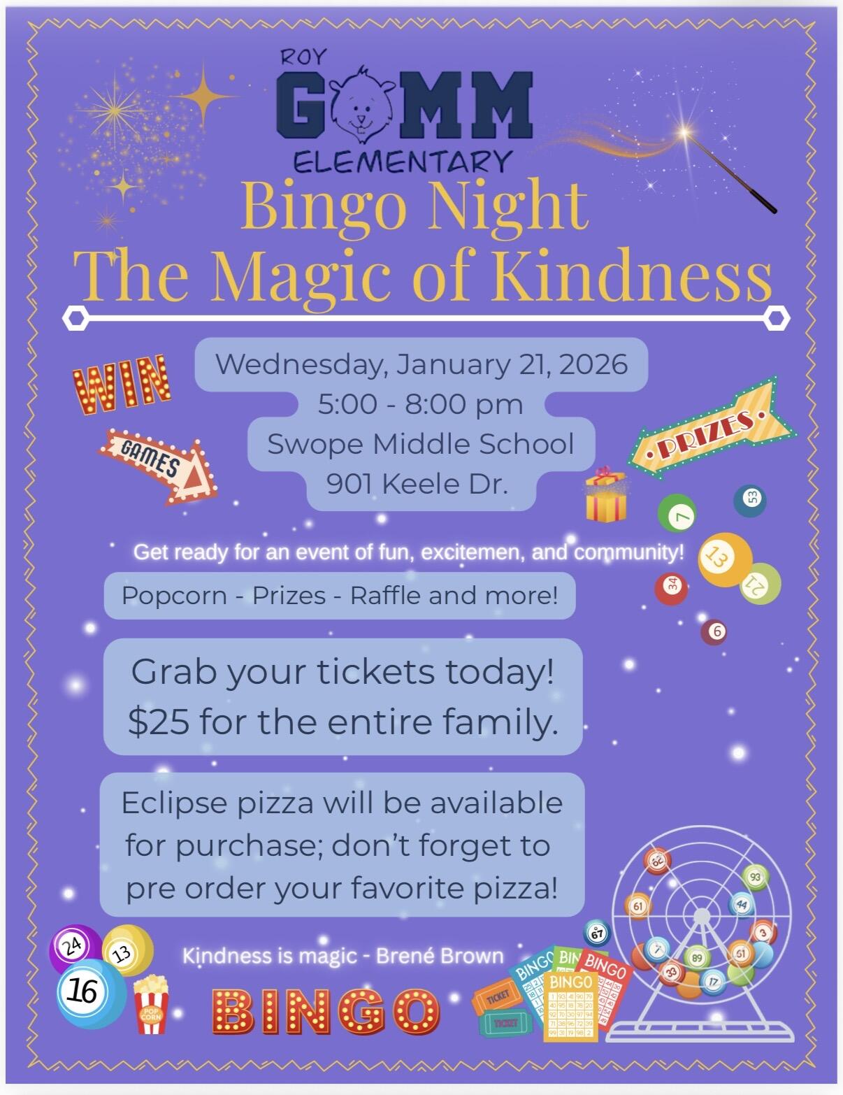 Campaign cover image for Bingo Night 2026