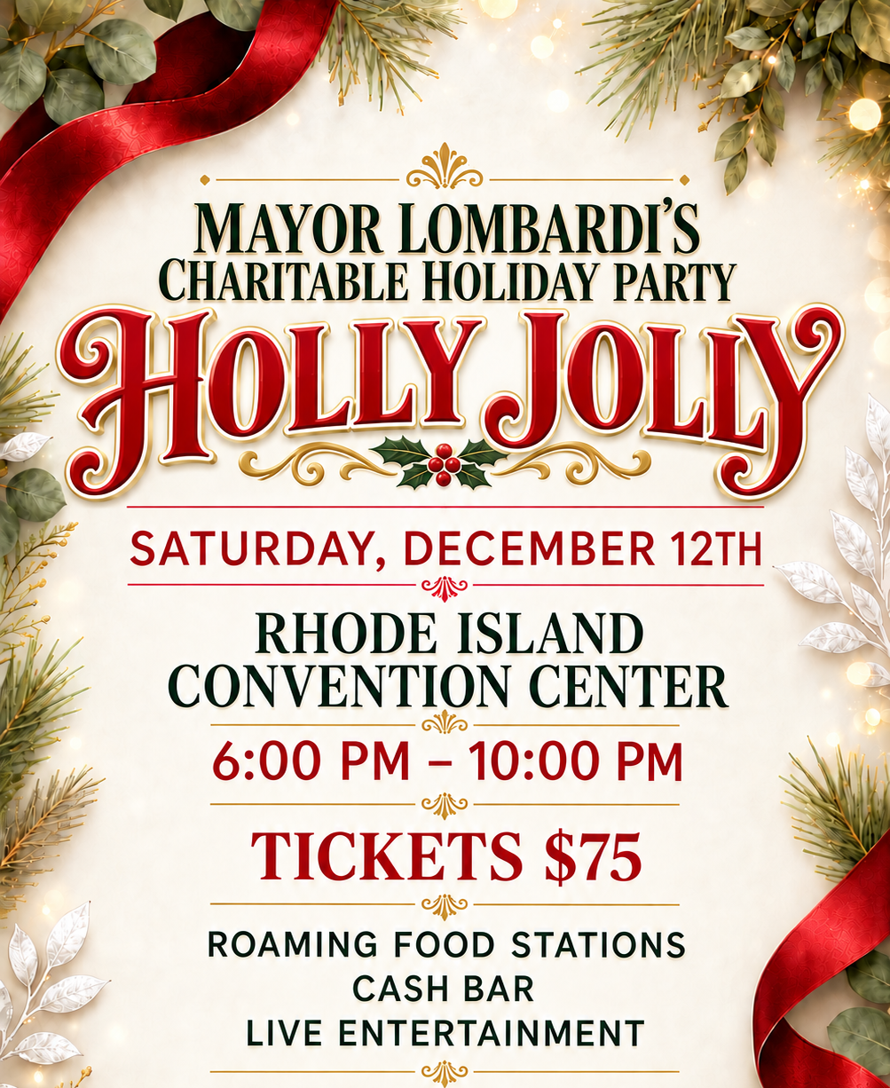Campaign cover image for Mayor Lombardi's Charitable "Holly Jolly" Party