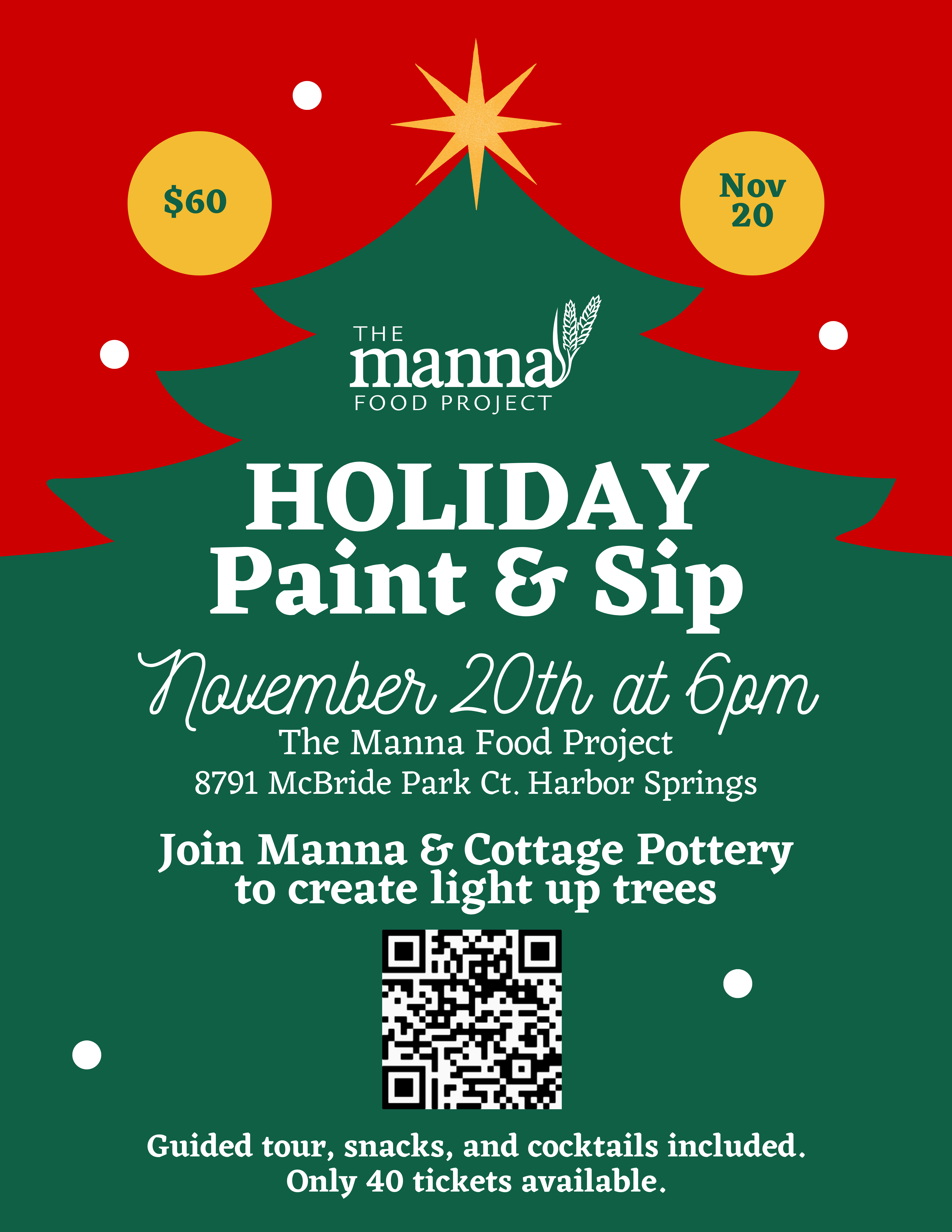 Campaign cover image for Holiday Paint & Sip