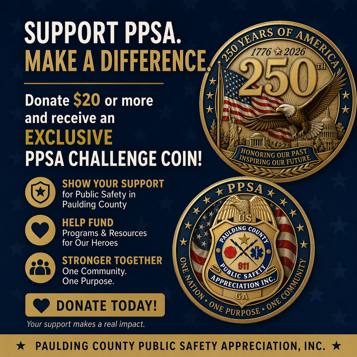 Campaign cover for Support PPSA. Make a difference.