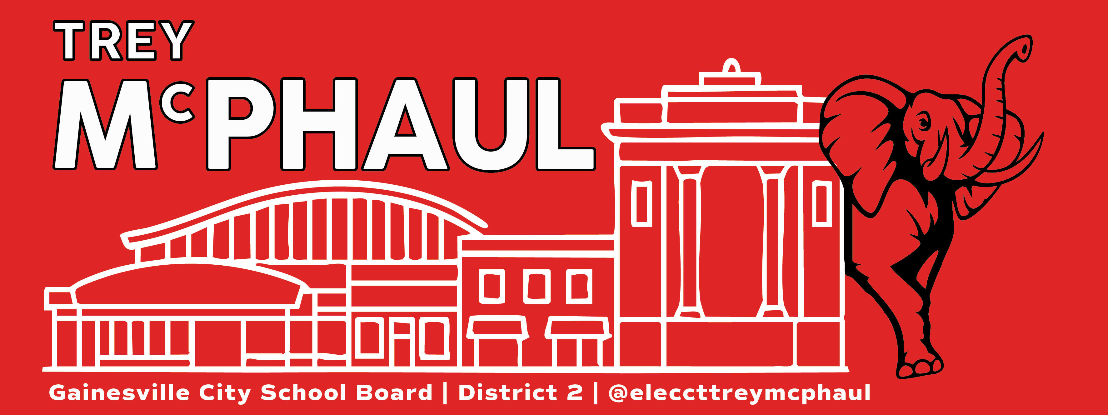 Campaign cover image for Elect Trey McPhaul