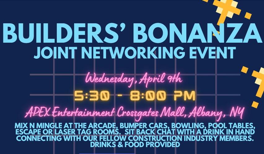 Campaign cover image for Builders' Bonanza Joint Networking Event