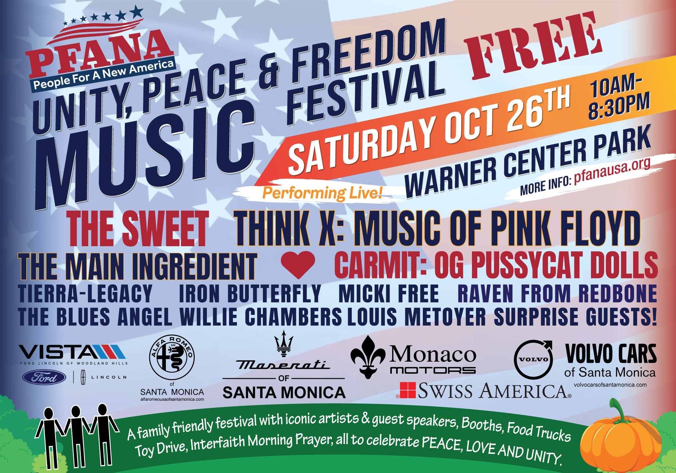 Campaign cover image for SAVE Unity, Peace, and Freedom Music Festival