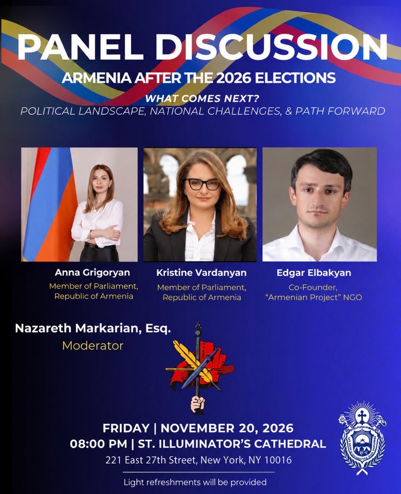 Campaign cover image for ARMENIA AFTER THE 2026 ELECTIONS - PANEL DISCUSSION