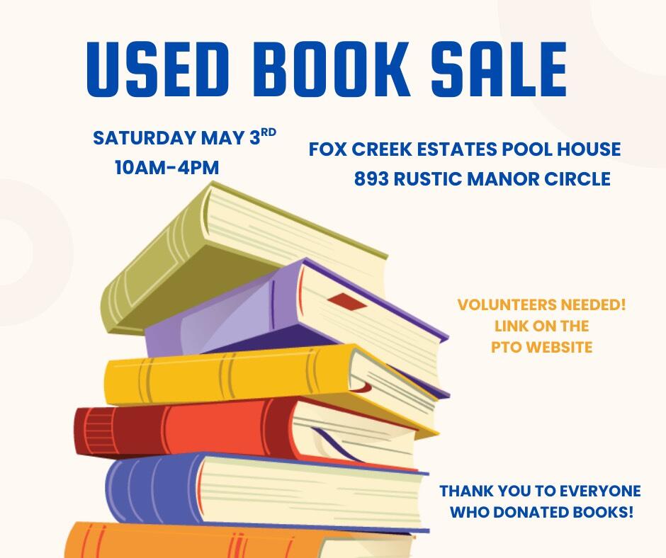 Campaign cover image for Used Book Sale