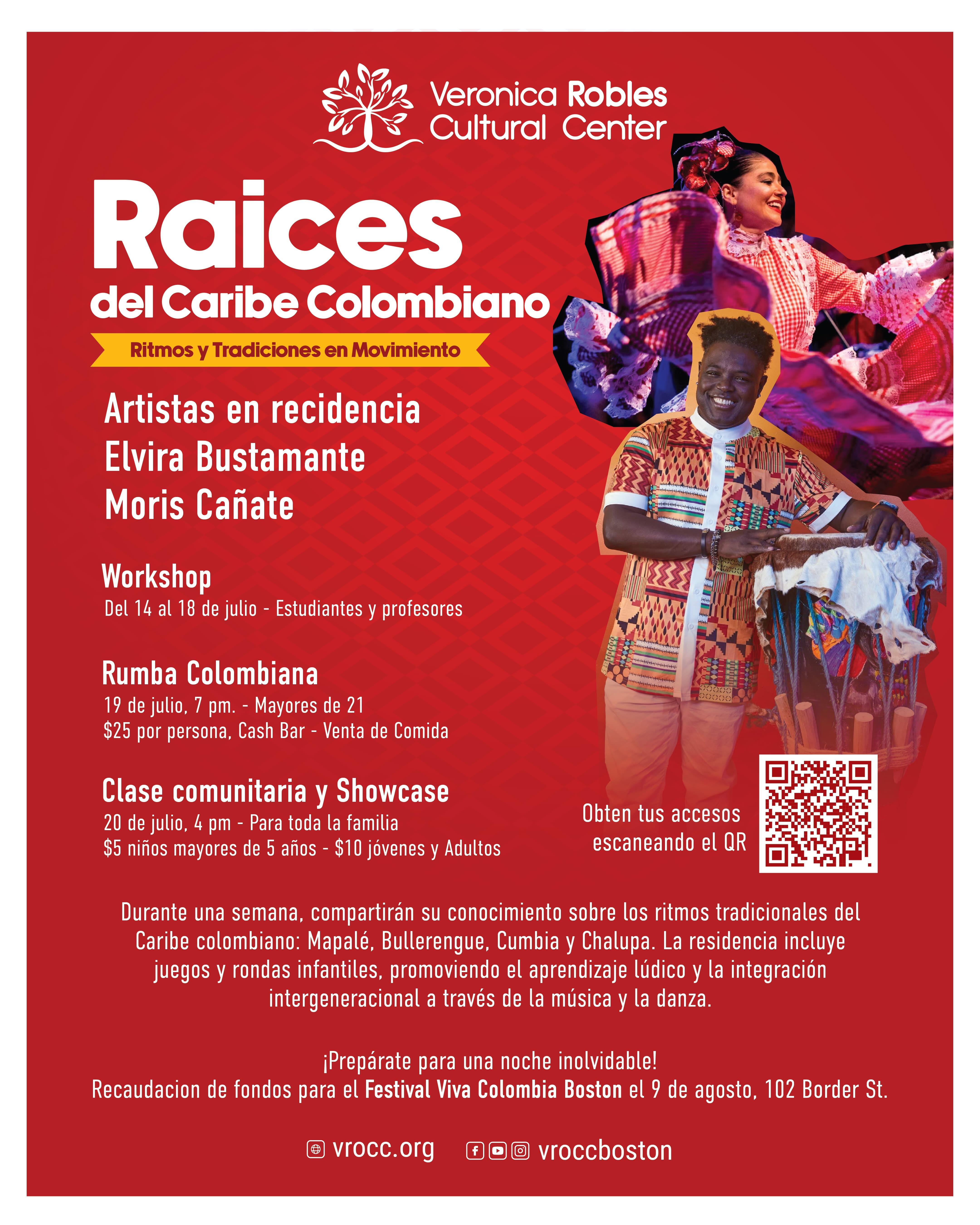 Campaign cover image for Clase Comunitaria y Muestra Artística Colombiana