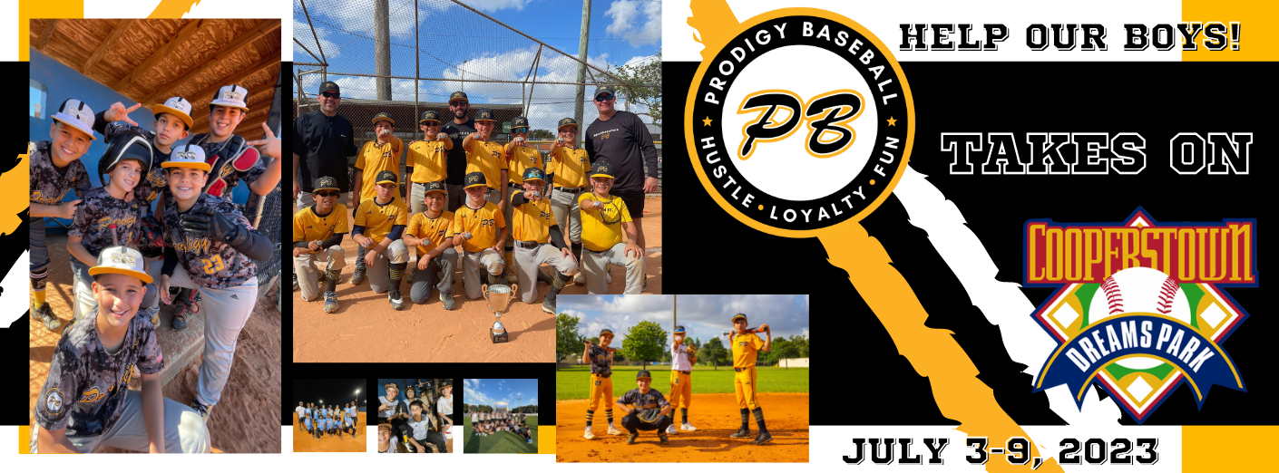 Campaign cover image for Prodigy 12U Takes on Cooperstown