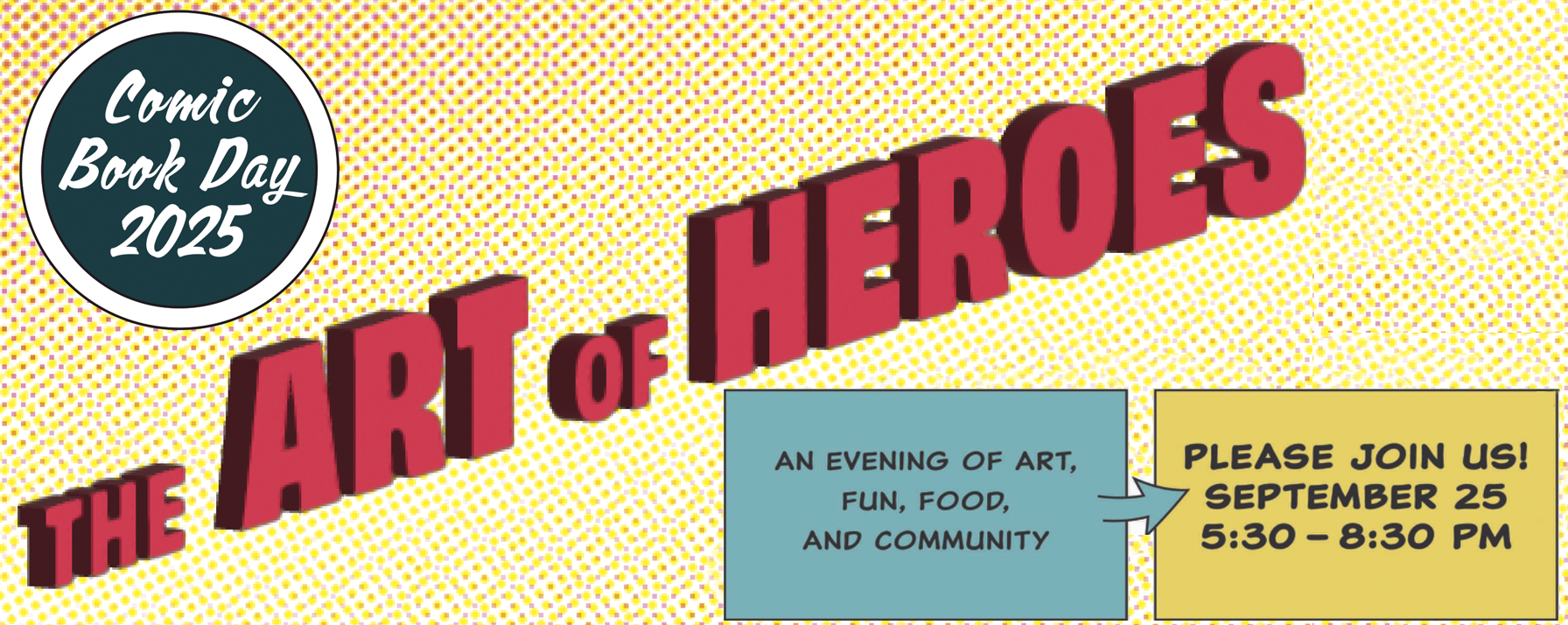 Campaign cover image for Art of Heroes: A Comic Book Day Celebration