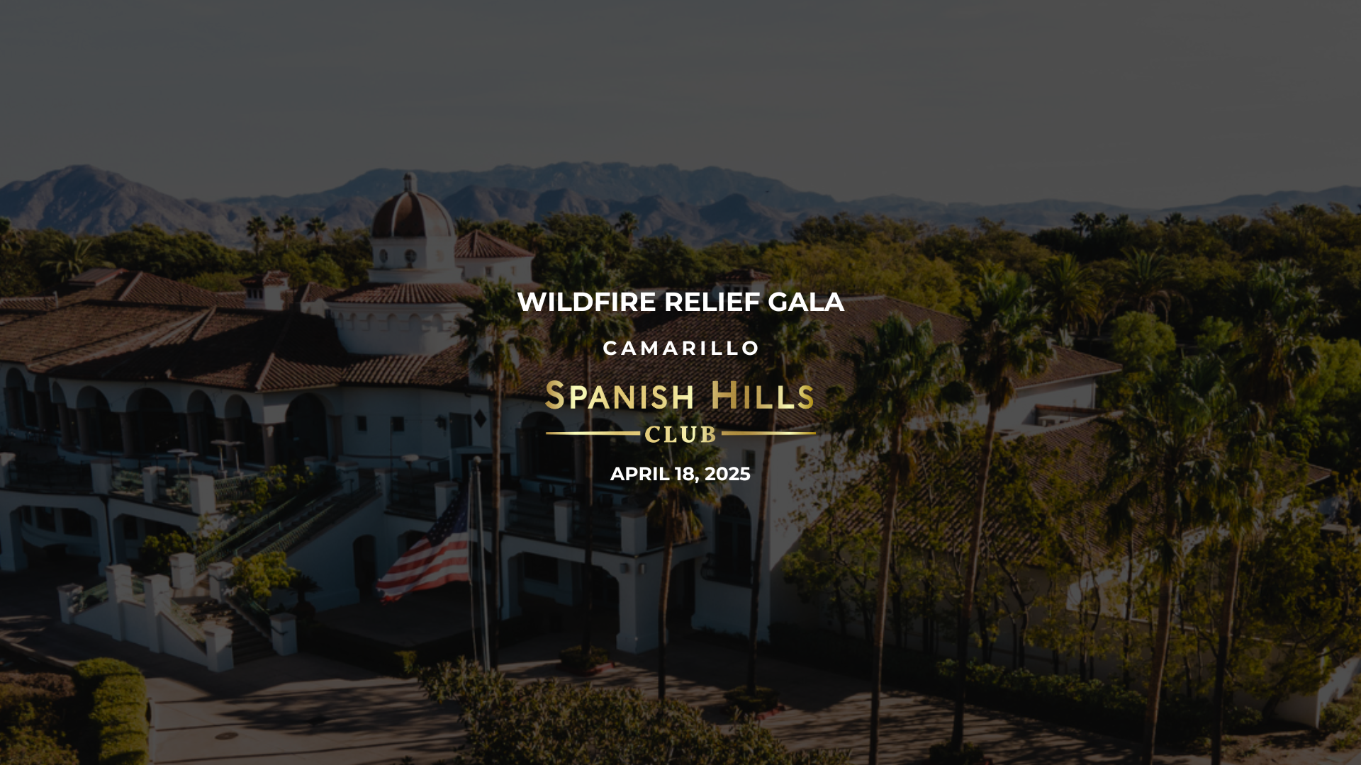 Campaign cover image for Wildfire Relief Gala: Rising from the Ashes