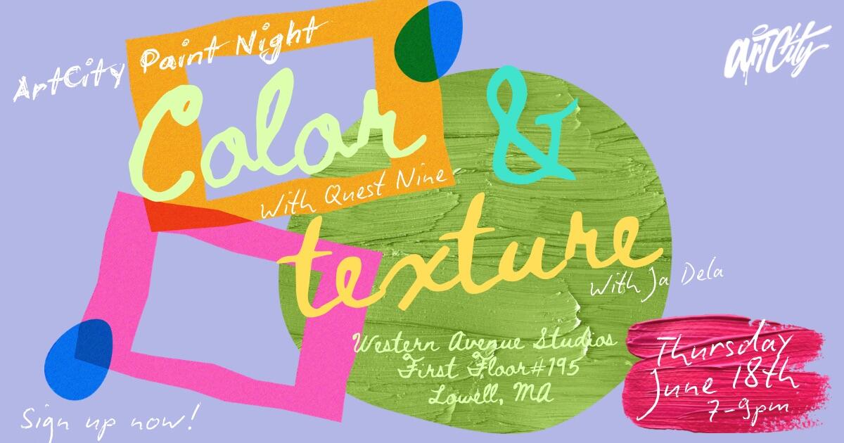 Campaign cover image for ArtCity Presents: Color & Texture