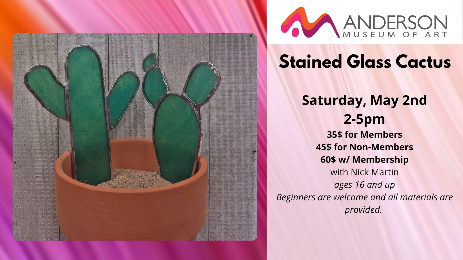 Campaign cover image for Stained Glass Cactus